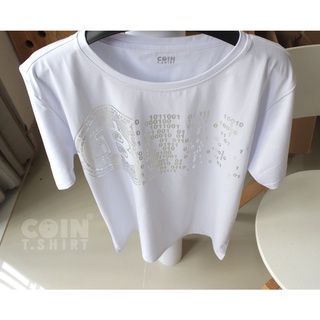 Áo Thun Bitcoin Silver, Binance, Ethereum, Cointshirt