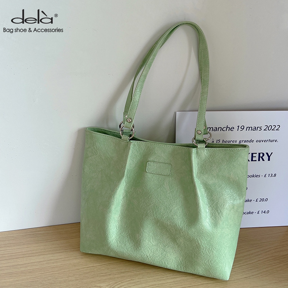 Dela Túi tote Đeo Vai Cỡ Lớn Thời Trang Sang Trọng Cho Nữ