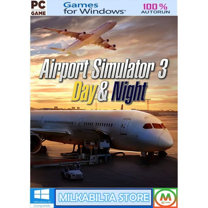 Bộ Trò Chơi Airport Simulator 3 Day And Night - Pc