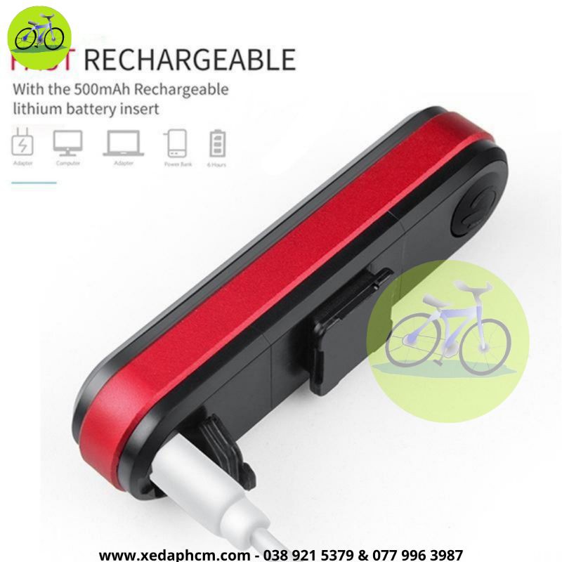 Đèn xi nhan xe đạp điều khiển không dây