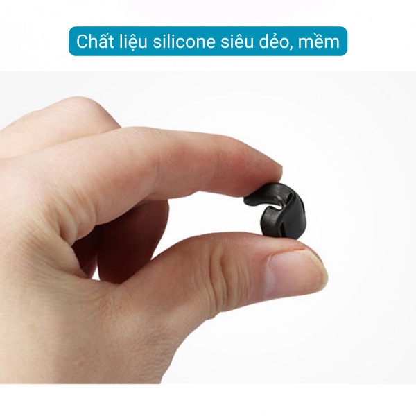 Cặp cài tai silicone nhỏ chống trượt mắt kính phụ kiện cho mắt kinh