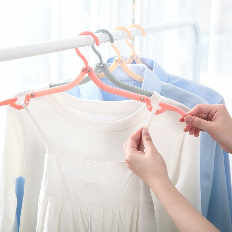 Móc Nhựa Treo Quần Áo Gấp Gọn Khi Đi Du Lịch , Sử Dụng Tại Nhà Tiên Dụng Đa Năng