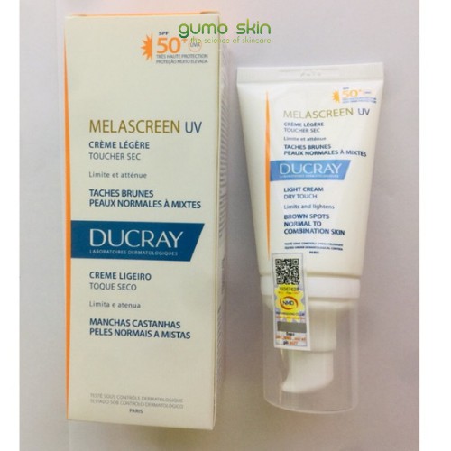 Kem Chống Nắng Ducray Melascreen UV Light Cream SPF50+ Hỗ Trợ Giảm Nám (40ml)