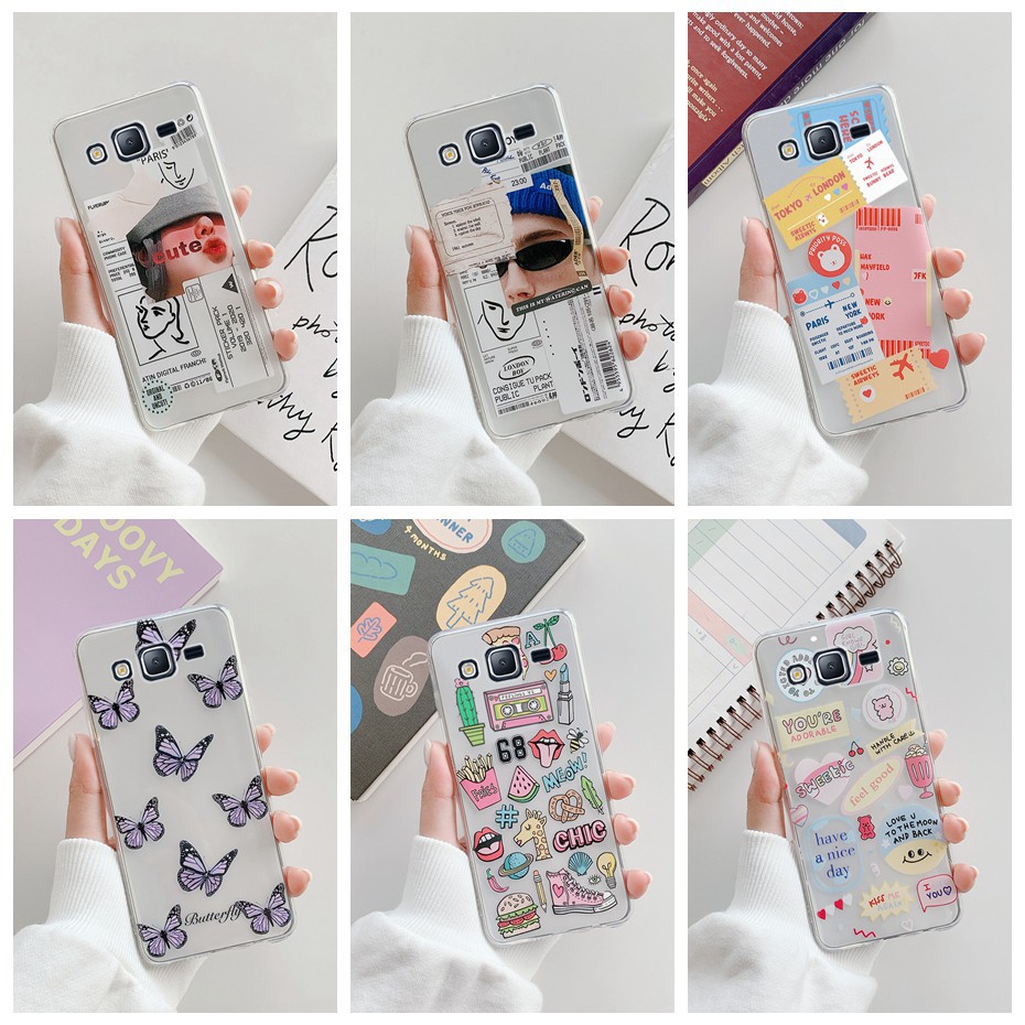 Ốp điện thoại silicone tpu mềm tiện lợi thích hợp cho Samsung Galaxy J2 Prime SM-G532F
