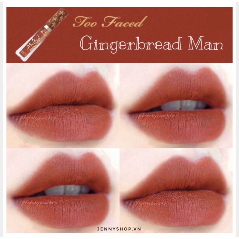 Son Too Faced Gingerbread Man (Thanh lý)