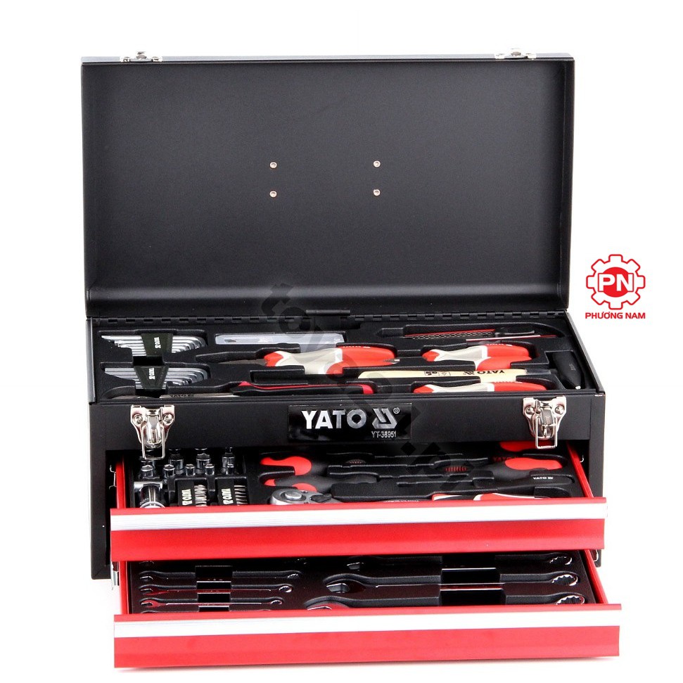 Bộ dụng cụ sửa chữa di động 80 món Yato YT-38951