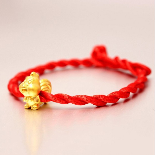 Charm Vàng 12 Con giáp bình an - Tết vòng tay theo yêu cầu Miễn phí - ANCARAT