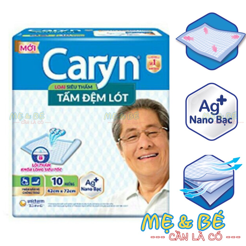TẤM TRẢI ĐỆM LÓT CARYN 10 MIẾNG/20 MIẾNG