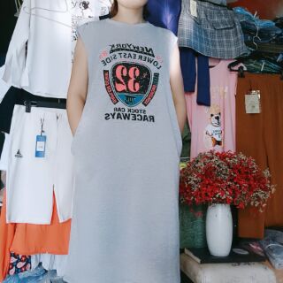 Đầm suông dài