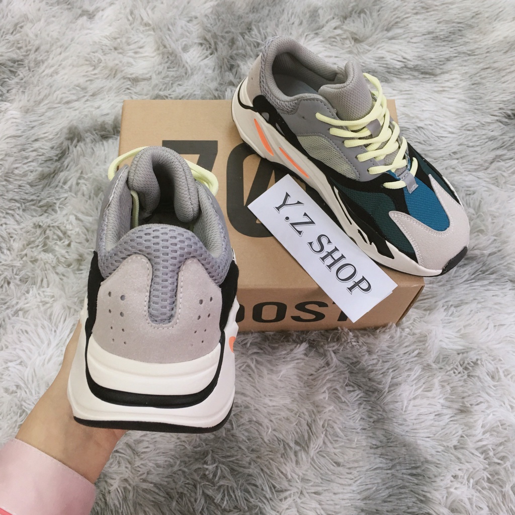 Giày Sneaker 🚚FREESHIP🚚 Giày Thể Thao YZ700 Xanh Nam Nữ