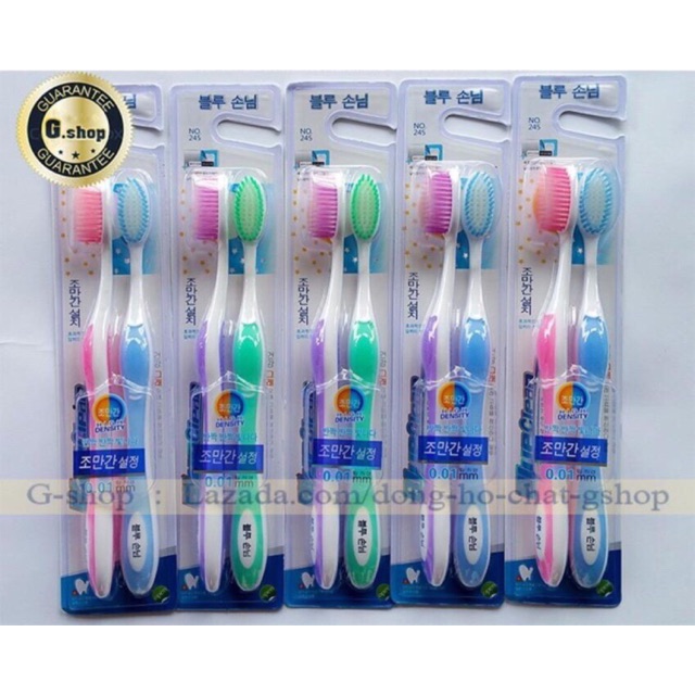Combo 2 Bàn Chải Đánh Răng Hàn Quốc - Bàn Chải Đánh Răng Tốt