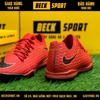 Giày Bóng Đá TQ Hypervenom 3 Đỏ Cổ Chun TF