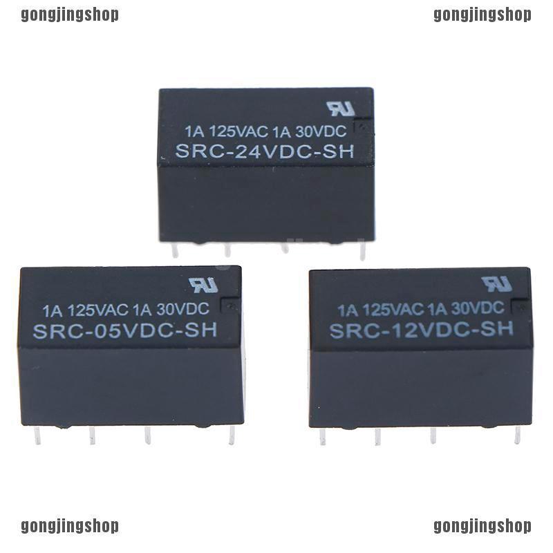 ❀GIÁ RẺ❀SRC-05VDC-SH SRC-12VDC-SH SRC-24VDC-SH 5V 12V 24V 8PINS Relay