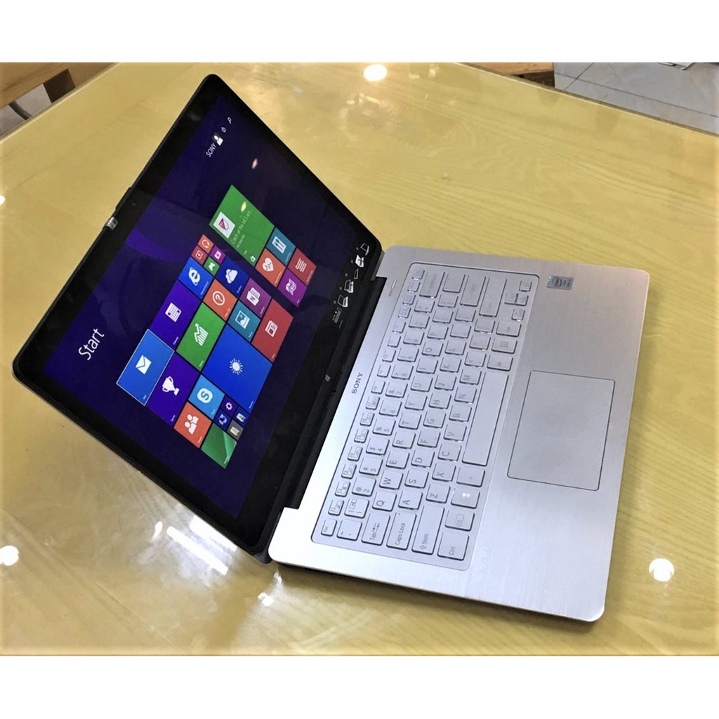 [Tuyệt Phẩm Duy Nhất ] Laptop + Tablet Sony Vaio SVF14N Core i5/Ram 8Gb/Màn Full HD Xoay Lật 360 độ