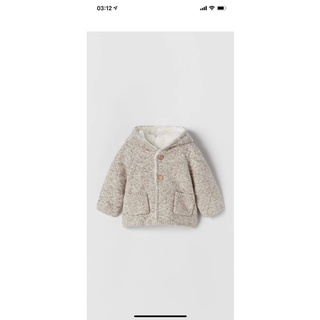 Áo khoác len lông zara