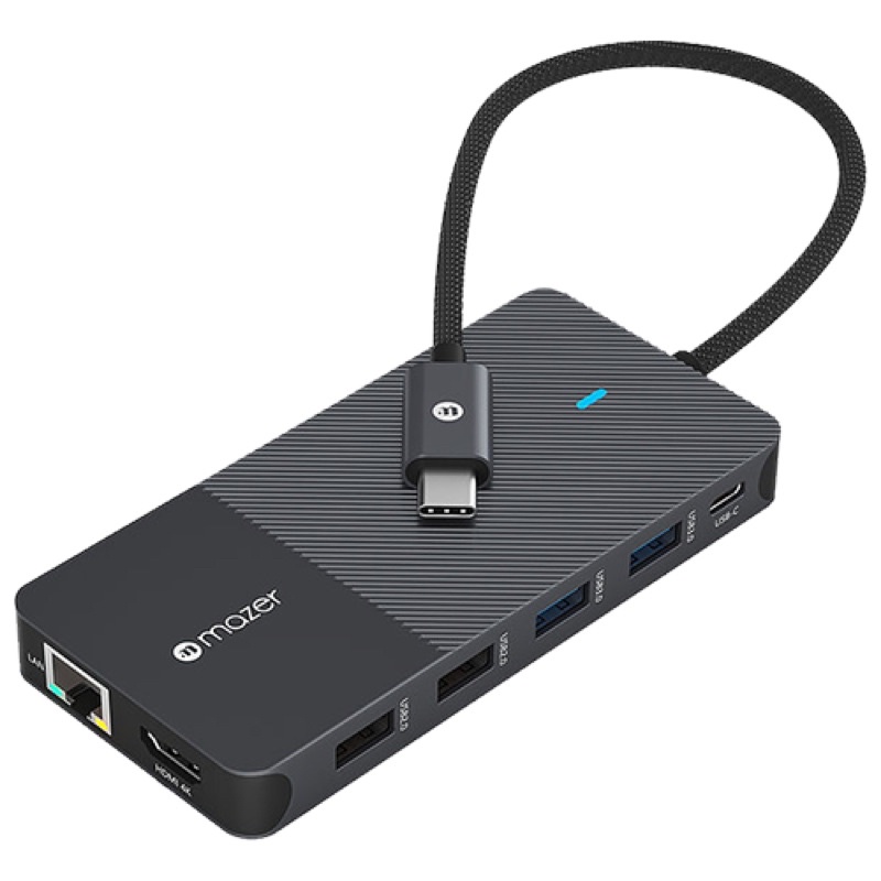 Cổng Chuyển Đổi Mazer USB-C Multimedia Pro Hub 12-in-1