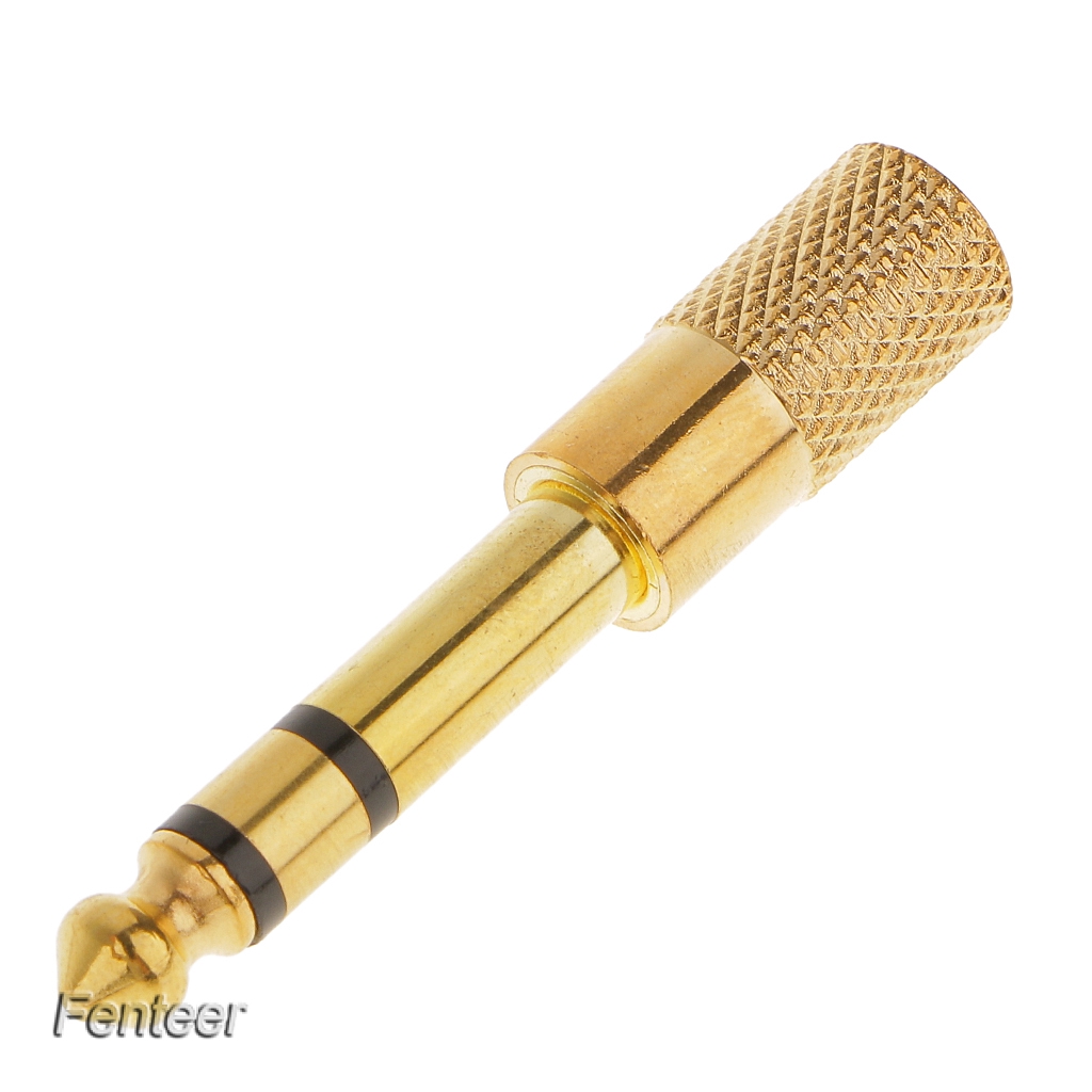 Phích cắm tai nghe âm thanh nổi 6.5mm sang 3.5mm