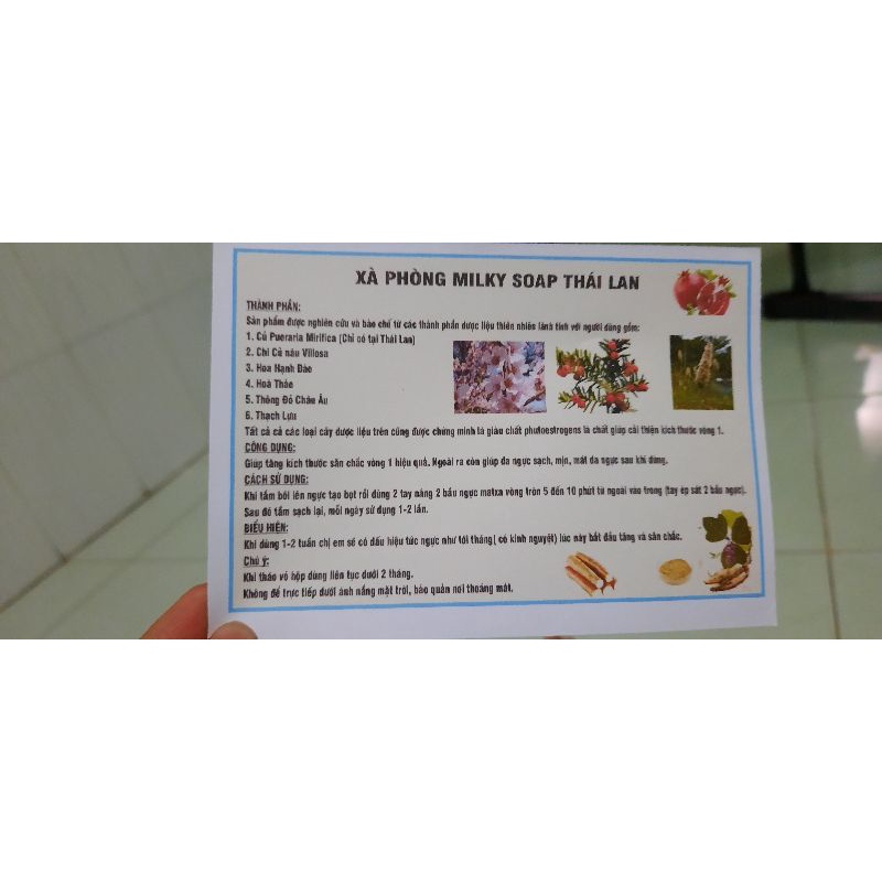 Xà phòng tv1 xà phòng milky thái lan hàng chính hãng