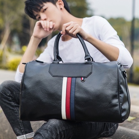 Túi xách du lịch nam nữ đa năng cỡ lớn RIKY thời trang xách tay chất liệu da pu cao cấp chống nước