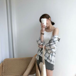 ÁO DÂY CỔ YẾM HỌA TIẾT