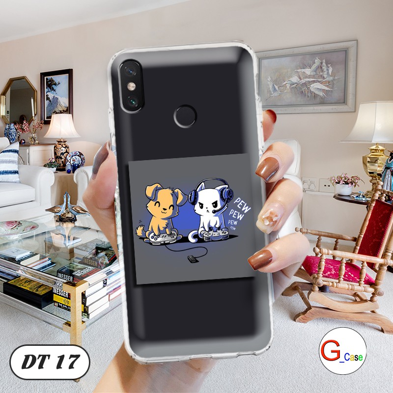 Ốp lưng Xiaomi Mi Max 3 dẻo trong in hình