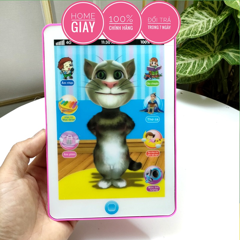 Đồ chơi ipad mèo tôm biết nói cho bé shop home giay