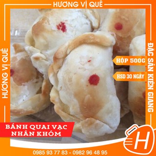 Bánh Quai Vạc Nhân Khóm - Hộp 500g - Đặc Sản Kiên Giang
