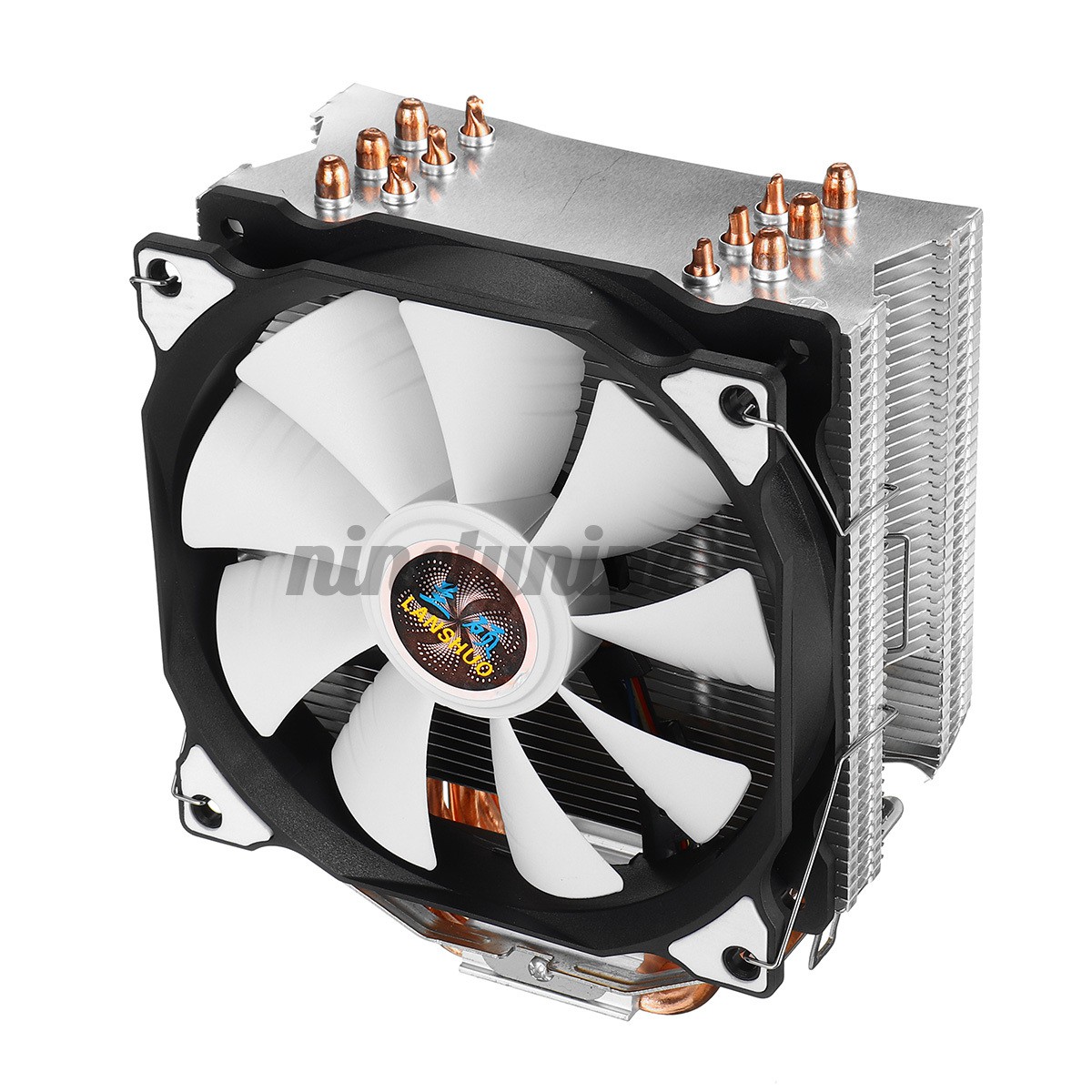 CPU Cooler 4Pin 120mm Fan Cooling For LGA 775/115X//1366 and AMD 6 Heatpipes 