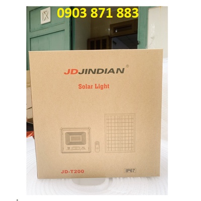 Đèn Năng Lượng Mặt Trời JD T200 -  Đèn Năng Lượng Mặt Trời Jindian JD-T200  Cao Cấp - ĐẠI LÝ ĐÈN JINDIAN