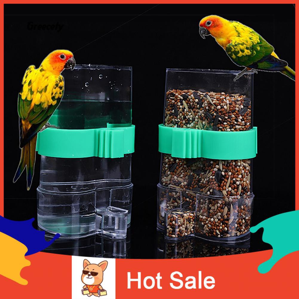 ♥ Ready Bird Water Feeder Automatic Drinking Cup Dispenser Parrot Pigeon Pet Supplies