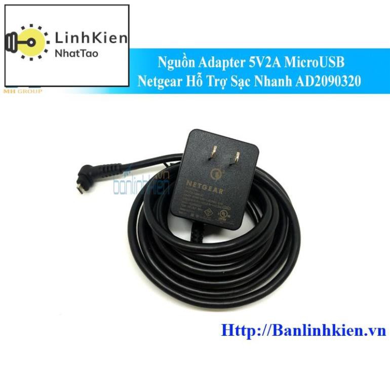 [Sale] Nguồn Adapter 5V2A MicroUSB Netgear Hỗ Trợ Sạc Nhanh AD2090320
