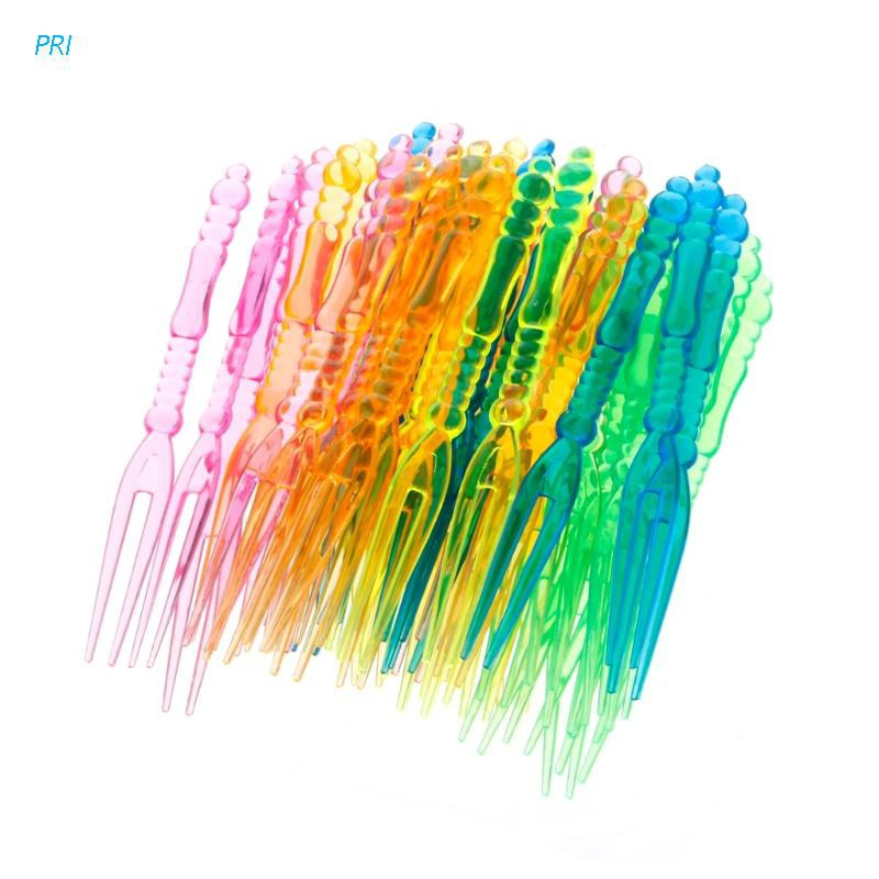 Set 20 Nĩa Ăn Trái Cây Bằng Nhựa Tiện Dụng