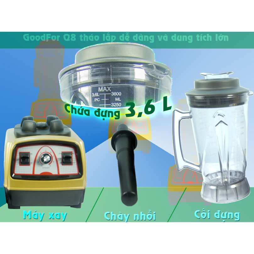 Máy Xay Sinh Tố Đậu Nành Đa Năng GoodFor Q8