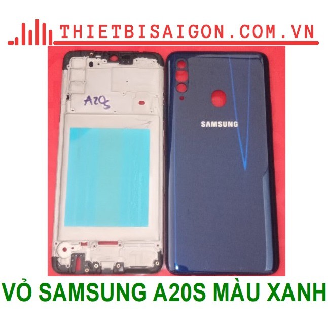 VỎ SAMSUNG A20S MÀU XANH