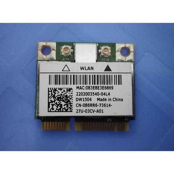 Card wifi laptop DELL dòng DW-1xxx, card mạng không dây