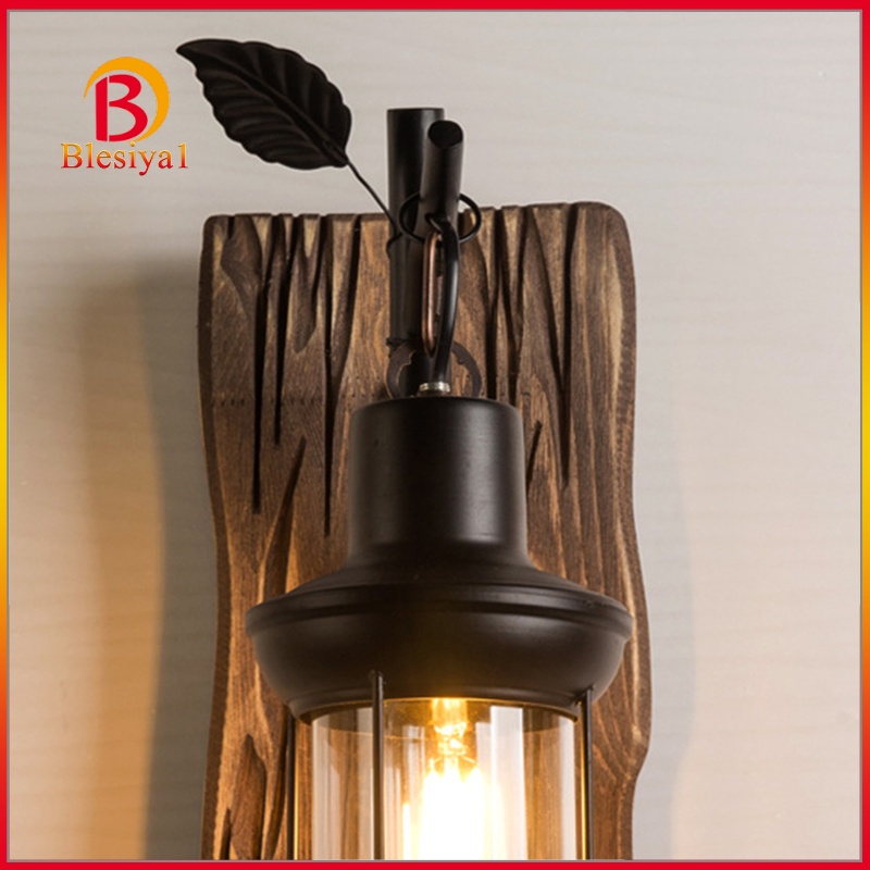 [BLESIYA1] Retro Wall Lamp Fixture Sconce E27 Light Home Loft Restaurant Bar Decor