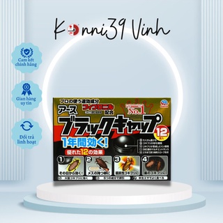 Hộp Diệt Gián Nhật Bản 12 Viên BARRACKS CAP hiệu quả ngay sau 3 ngày, kéo dài 6 tháng - konni39 Vinh