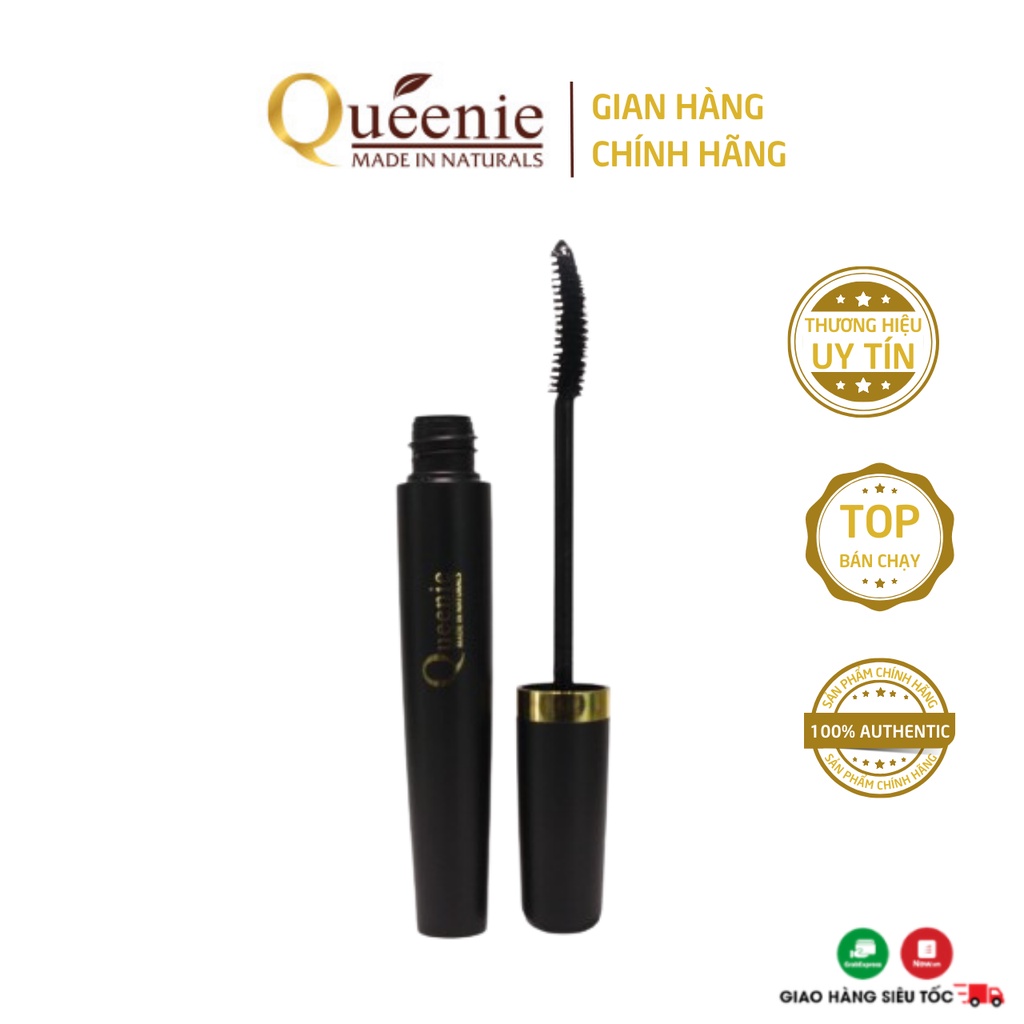 Mascara dài mi dày mi và cong mi Queenie chống nước Hàn Quốc chính hãng 8g