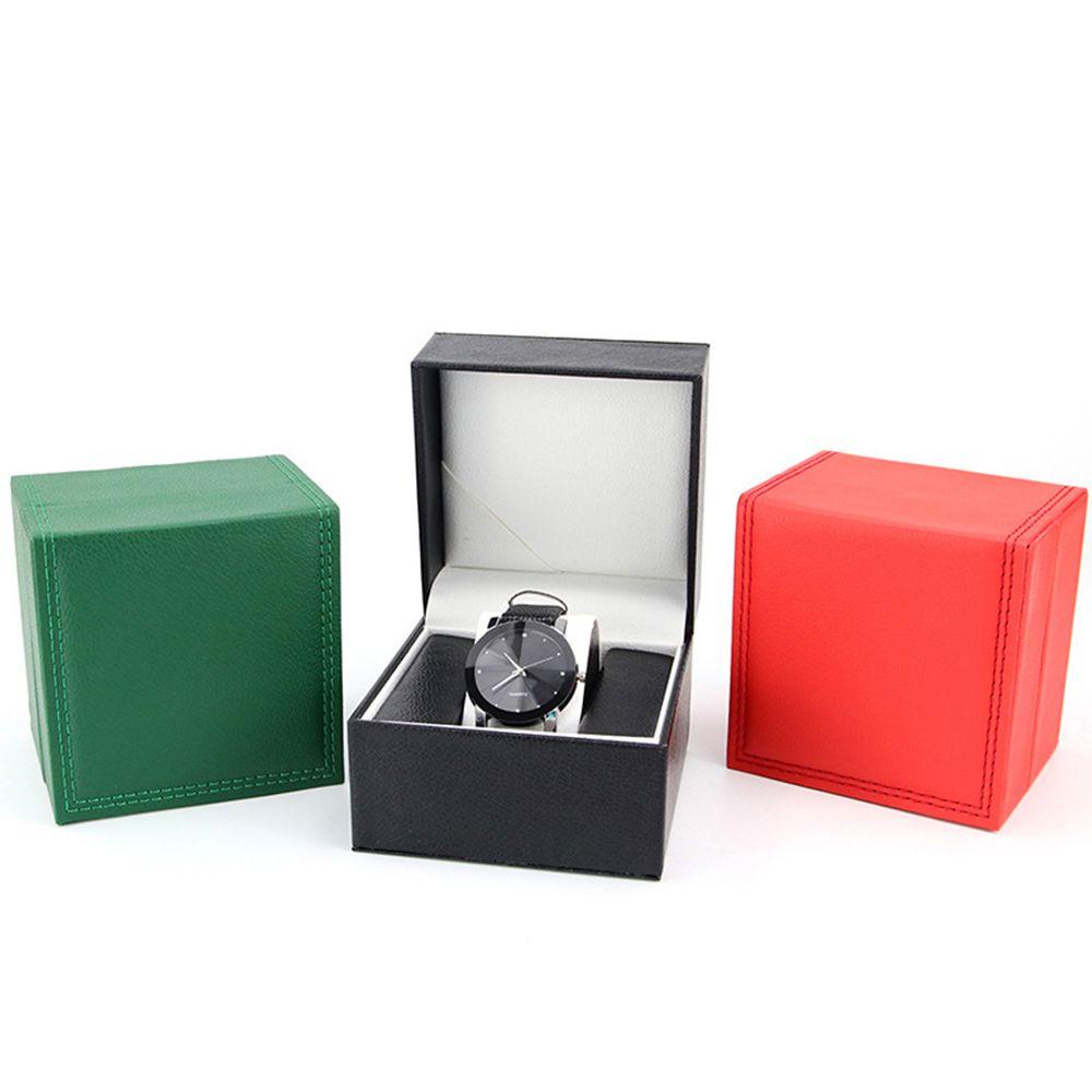 Hộp Đựng Đồng Hồ / Trang Sức Bằng Da PU Kèm Gối Tiện Dụng