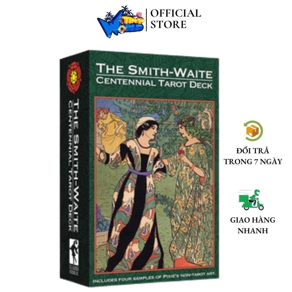 Bộ bài tarot the smith-waite tarot centennial edition size chuẩn gốc h4 - ảnh sản phẩm 1