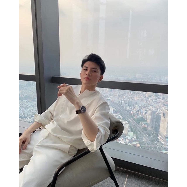 Sơ mi nam thiết kế cổ V SƠ MI NAM THIẾT KẾ  SƠ MI NAM THIẾT KẾ CHẤT ĐẸP - KIỂU DÁNG HOT TREND HÀN QUỐC