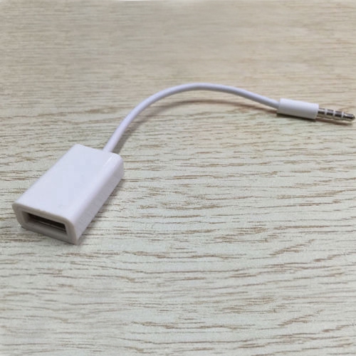 Dây cáp chuyển đổi âm thanh AUX 3.5mm qua USB 2.0 cho xe hơi