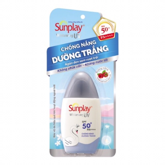 Sữa chống nắng dưỡng da trắng đẹp Sunplay Whitening UV SPF 50+ PA++++ (30g)