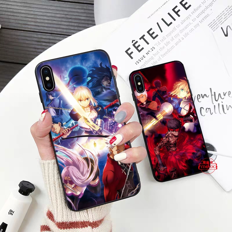 Ốp Điện Thoại TPU Mềm Hình fate stay night 'S feel 22AS Cho iPhone 6 6S 7 8 Plus X XS XR 11 Pro Max