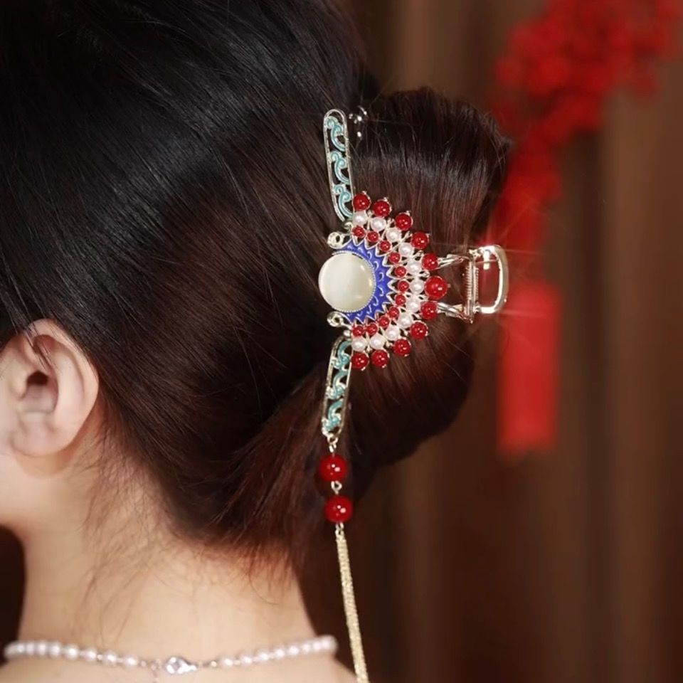 Kẹp tóc phong cách cổ trang - UniLabel