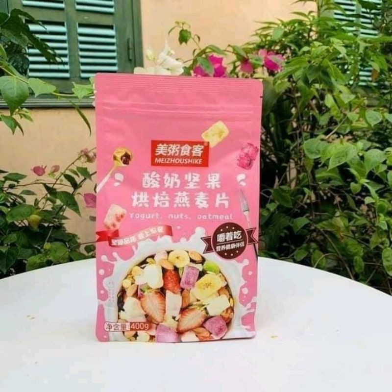 Ngũ cốc trái cây sấy lạnh 400g