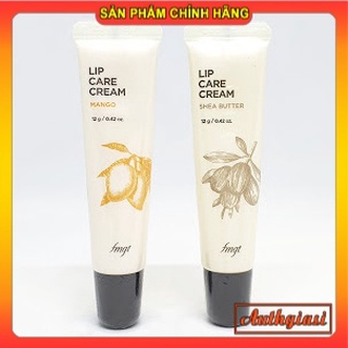 Son dưỡng môi The Face Shop Lip Care Cream TFS fmgt Shea Butter Bơ \ Mango Xoài fmgt mềm mịn môi