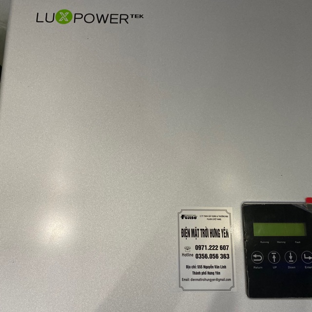 Hòa Lưới và Lưu Trữ  Inverter Luxpower 6kw Hybrid, hang chính hãng co,cq đầy đủ, bảo hành 5 năm