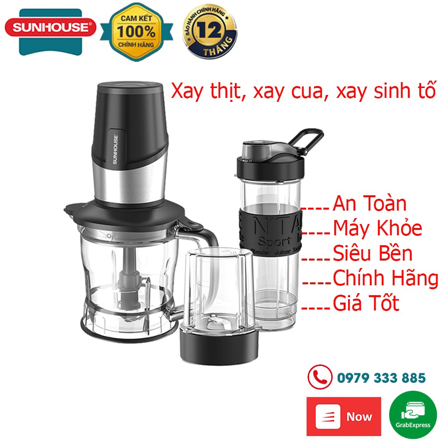 Máy xay sinh tố Sunhouse SHD5340, SHD5340b