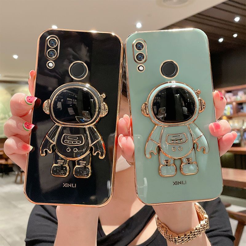 Ốp Điện Thoại Có Giá Đỡ Hình Phi Hành Gia 3D Cho Huawei Y9 2019 Huawei Y9